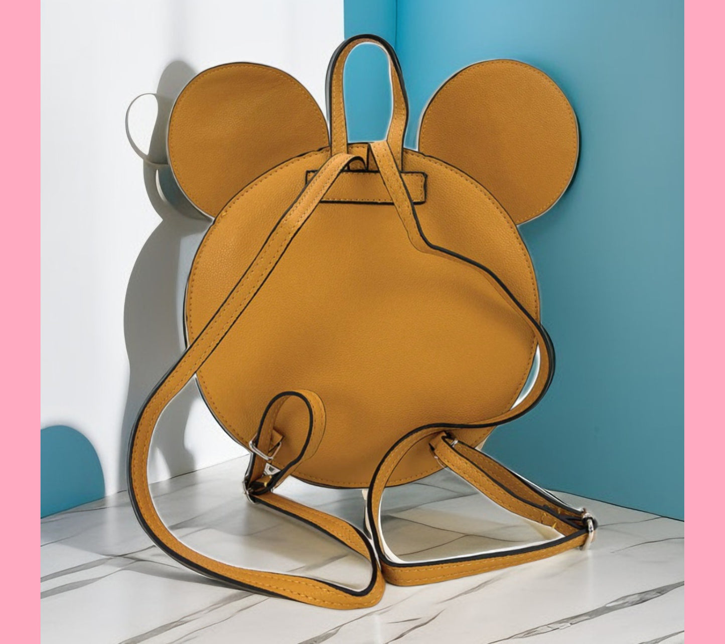 Concha Mickey Mini Backpack In Vinyl
