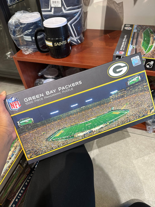 Greenbay Packers 1000 Panoramic Team Puzzle